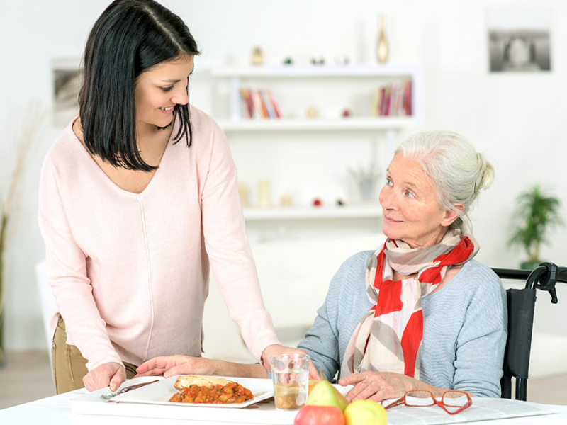 repas à domicile équilibré après une hospitalisation